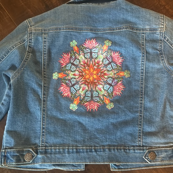 Disney ENCANTO Jean Jacket Size Kids M 7-8 - Picture 3 of 4